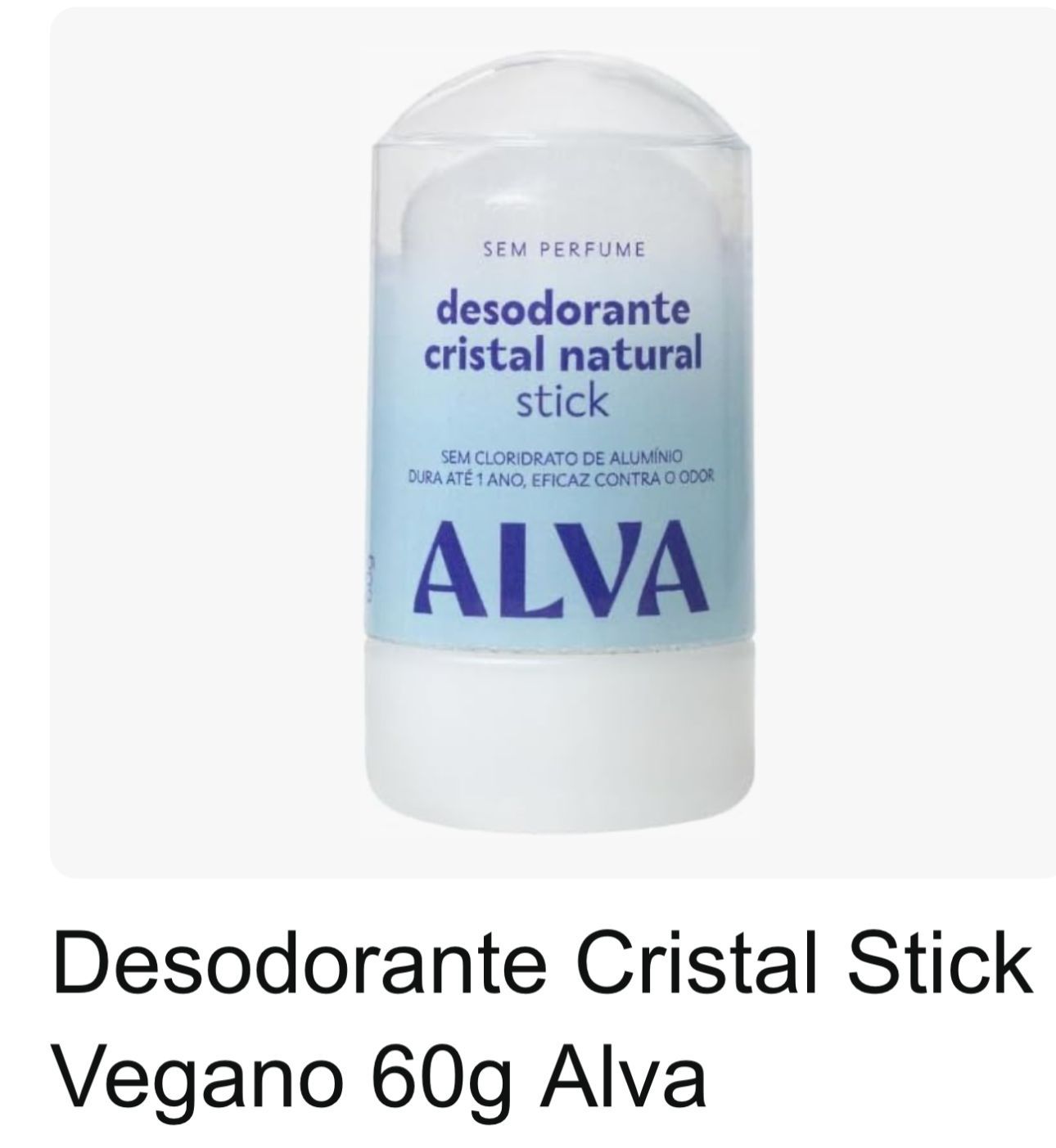 Desodorizante ALVA – 100% Natural
Produ