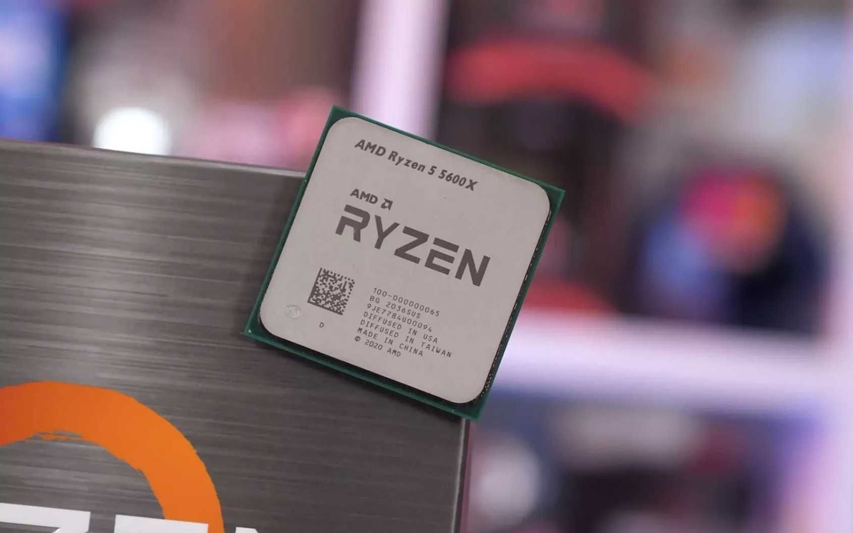 Процесор AMD Ryzen 5600x + кулер. Gold Version.