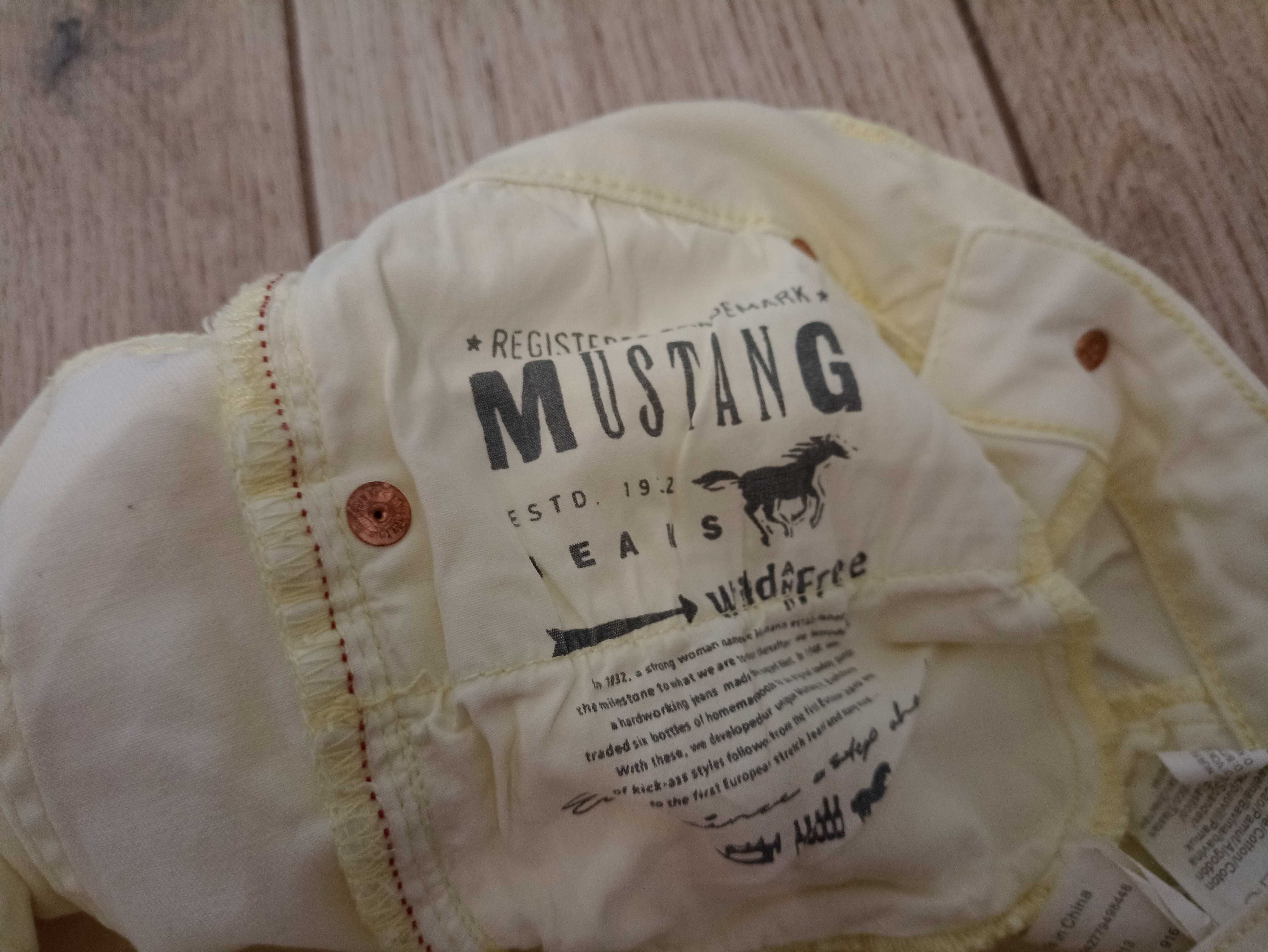 Mustang spodnie damskie slim fit rozm.27/32 dla mnie 36, stan bdb