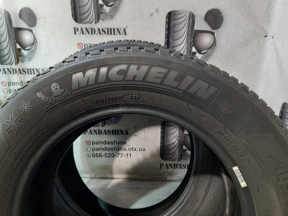 Шини 7мм 215/65 R17 MICHELIN Alpin 5 б/у Зима склад
