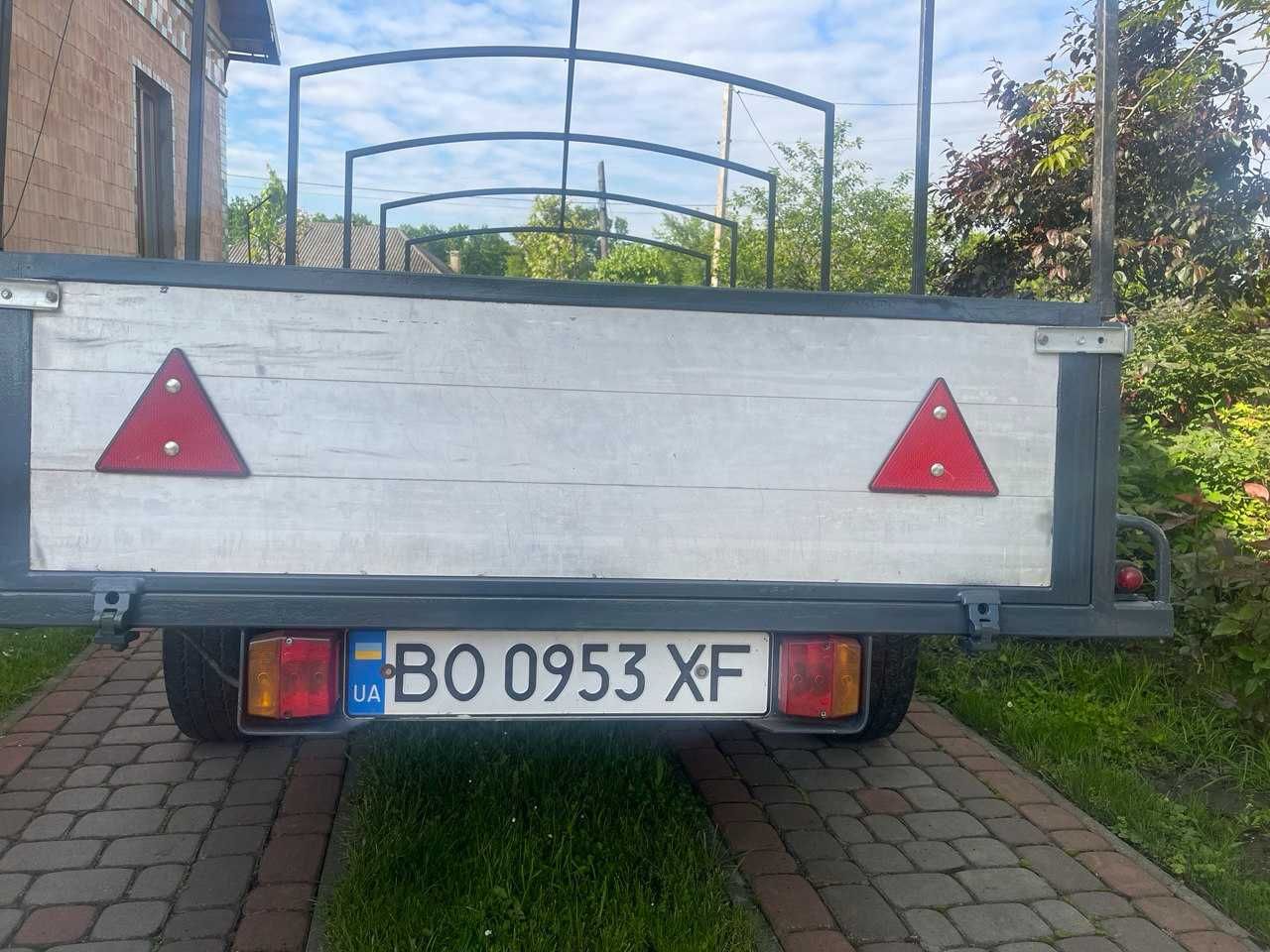 Продам автомобільний причеп, з документами