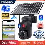 Kamera Solarna 36xZoom 4G LTE SIM 4K 8MP+KartaSD128GB