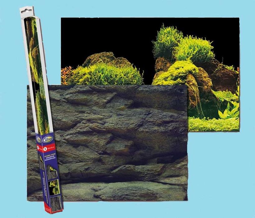 Dwustronne tło akwariowe 150x60