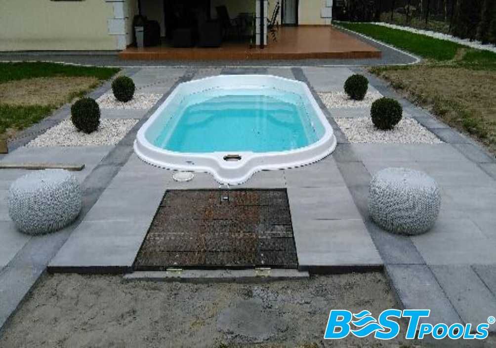 Basen ogrodowy LANZAROTE 5.18x2.7x1.3 z izolacją - PRODUCENT Bestpools