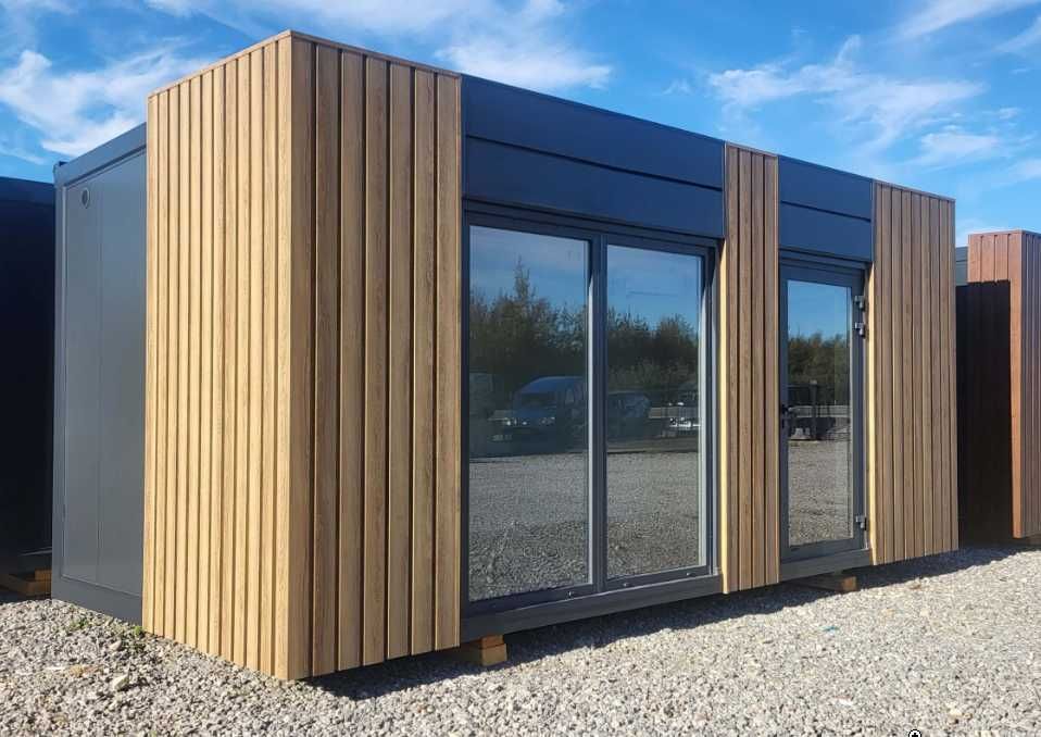Kontener Handlowy Mieszkalny Pawilon Biurowy Usługowy 6x3 7x3 8x3 9x3