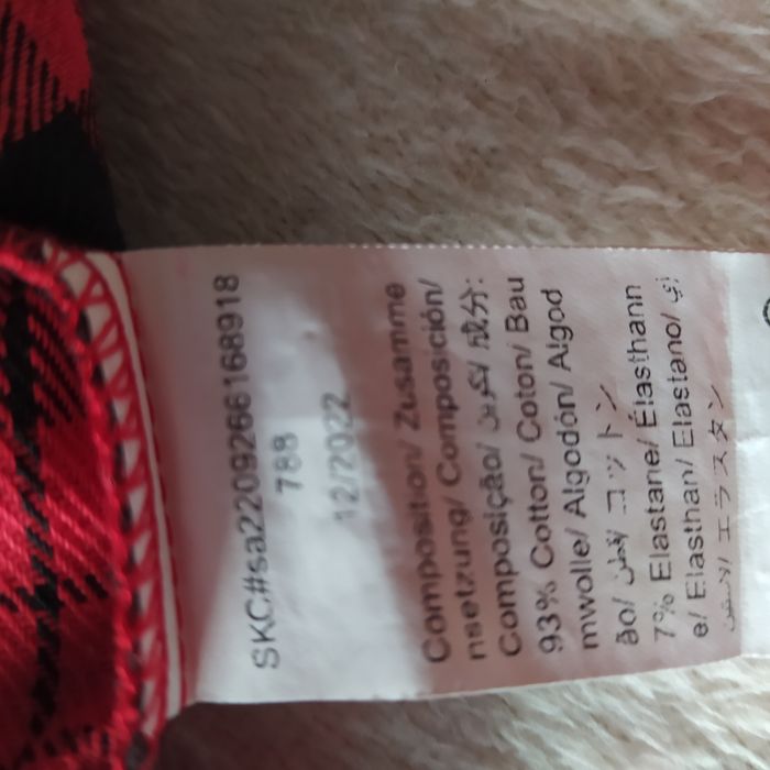 Czerwona sukienka niemowlęca, r. 6-9 m