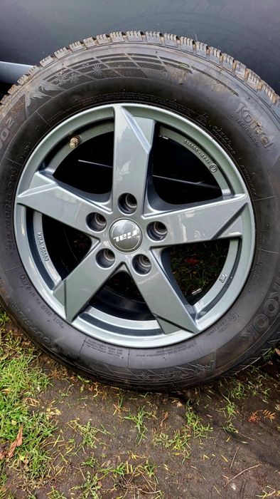 Sprzedam felgi rial z oponami r16 5x115