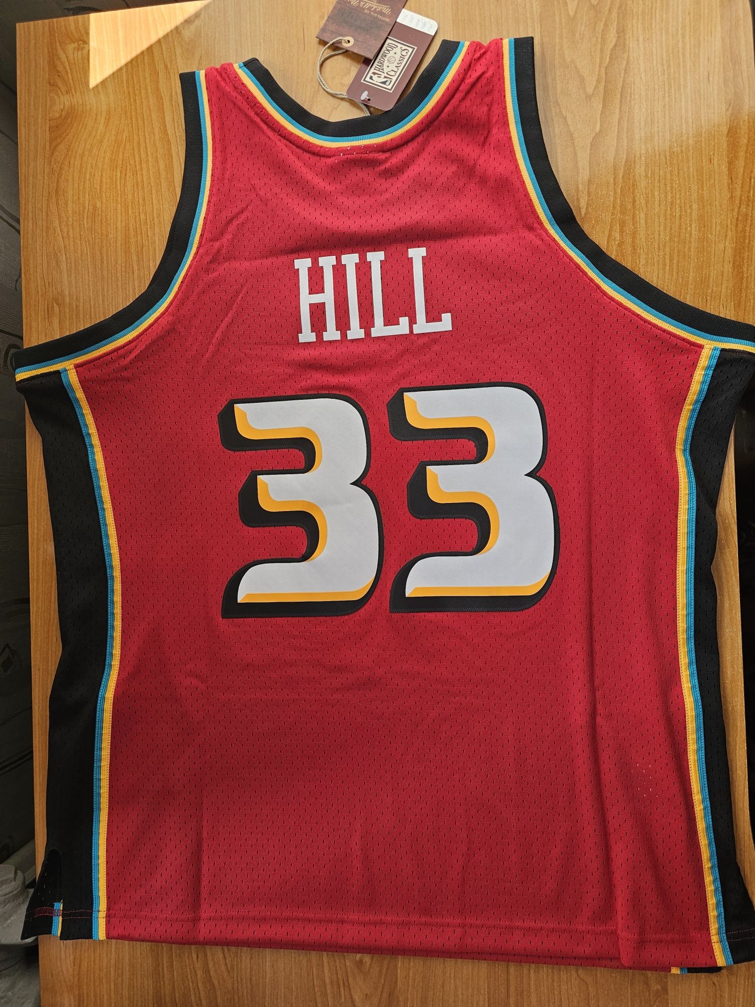 Nowy jersey NBA #33 Grant Hill, Detroit Pistons, rozmiar XL