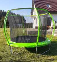 TRAMPOLINA ogrodowa PREMIUM dla dzieci 10FT 312cm siatka drabinka