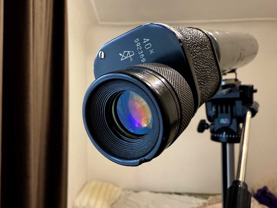 Зорова труба ЗТР-452 КОМЗ 40х / Підзорна труба / Монокуляр / Телескоп