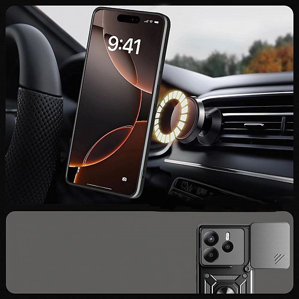 Tech-Protect Camshield Pro Xiaomi Redmi Note 14/5G Matte Black