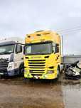 Scania 450R  Scania 450R bez EGR uszkodzona skrzynia biegów. Low Deck