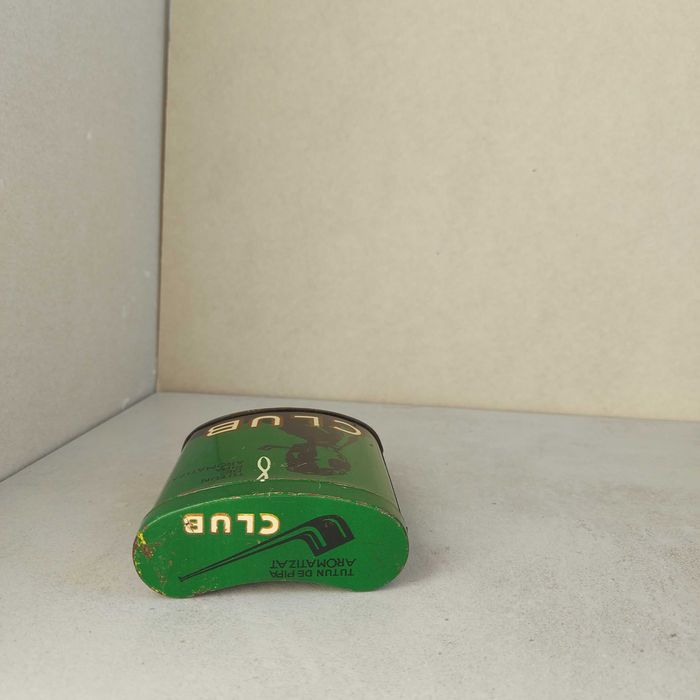 Stara puszka tytoń fajkowy CLUB lata 50