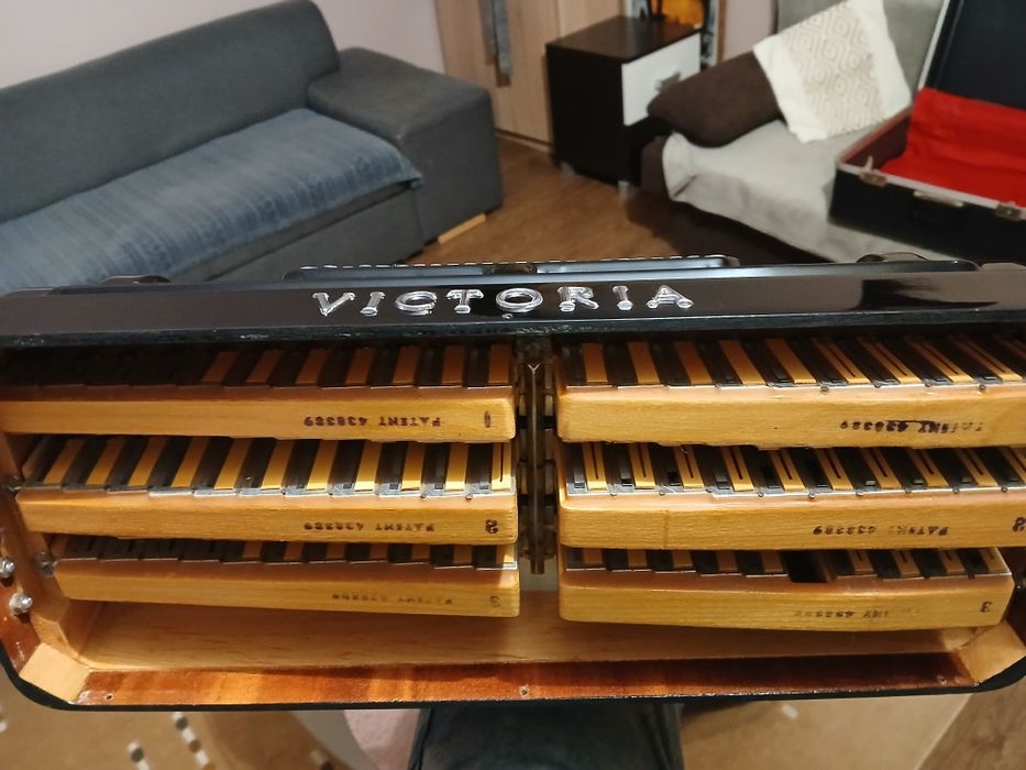 Włoski akordeon 3 chórowy Victoria