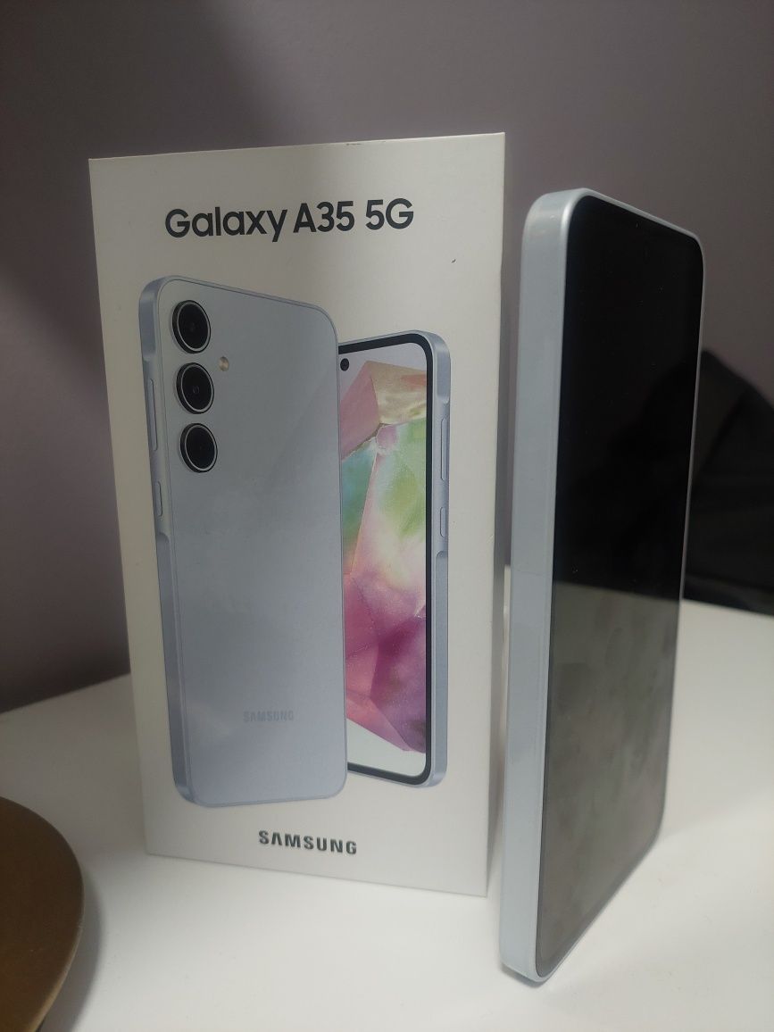Samsung a35 nowy biały