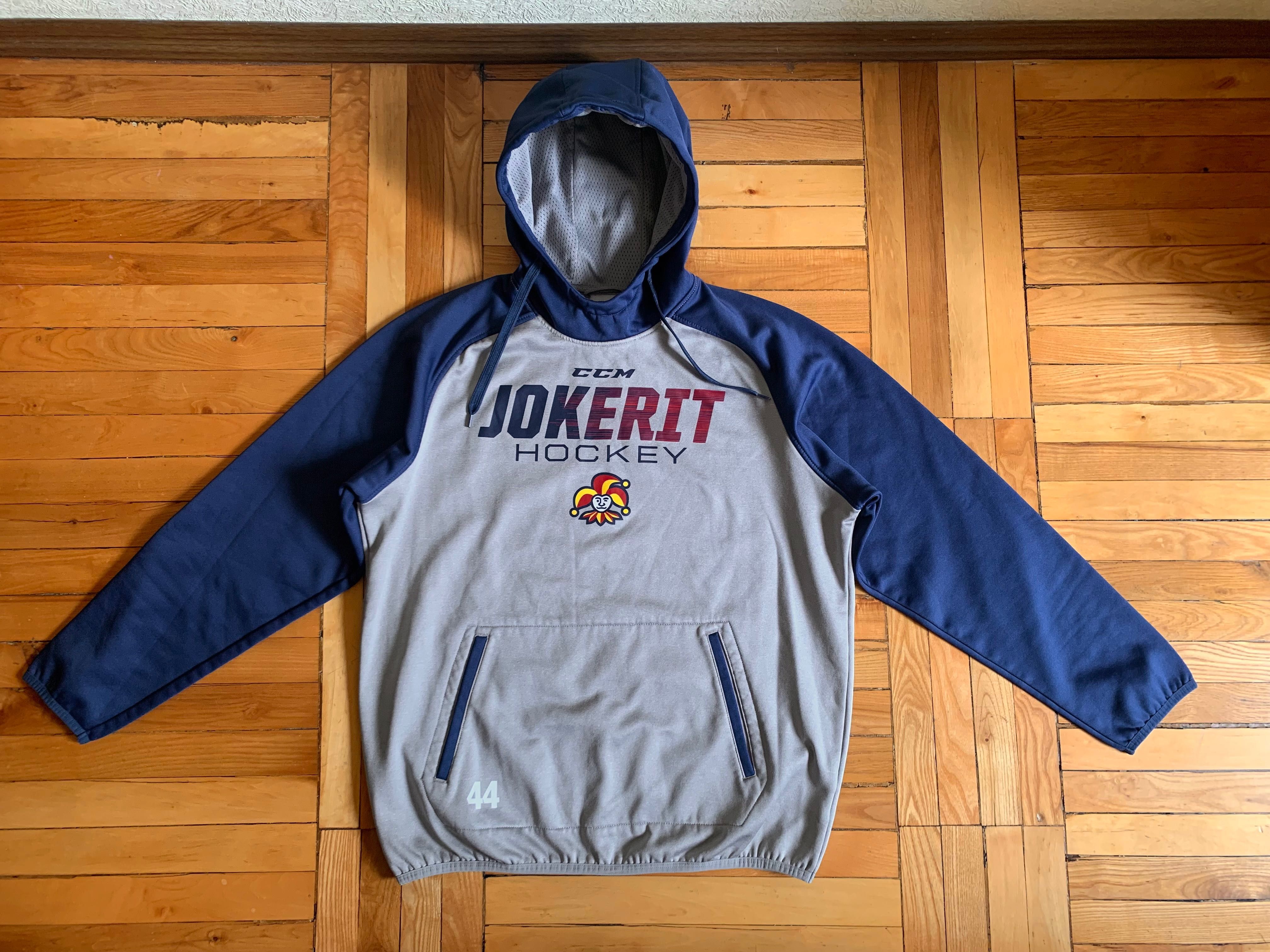 Шикарная хоккейная кофта худи CCM Hockey JOKERIT оригинал