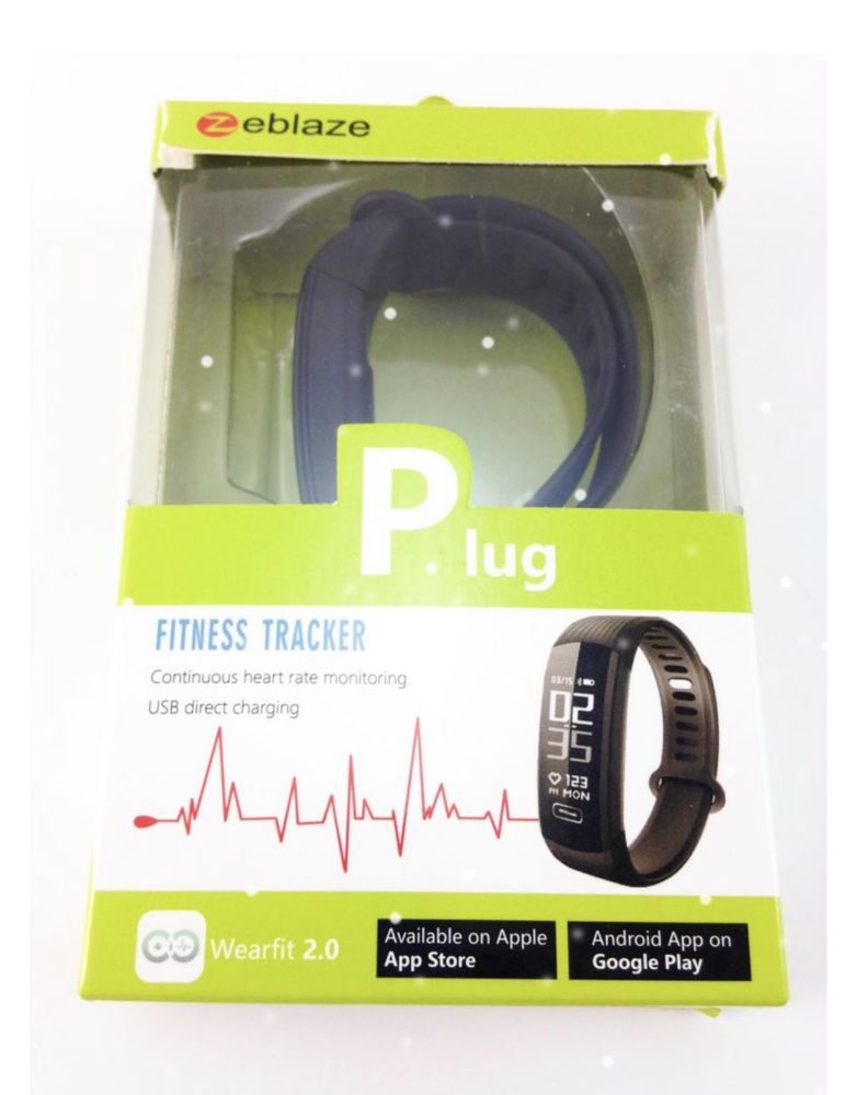 Opaska monitorująca Zebleze Plug Fitness Tracker