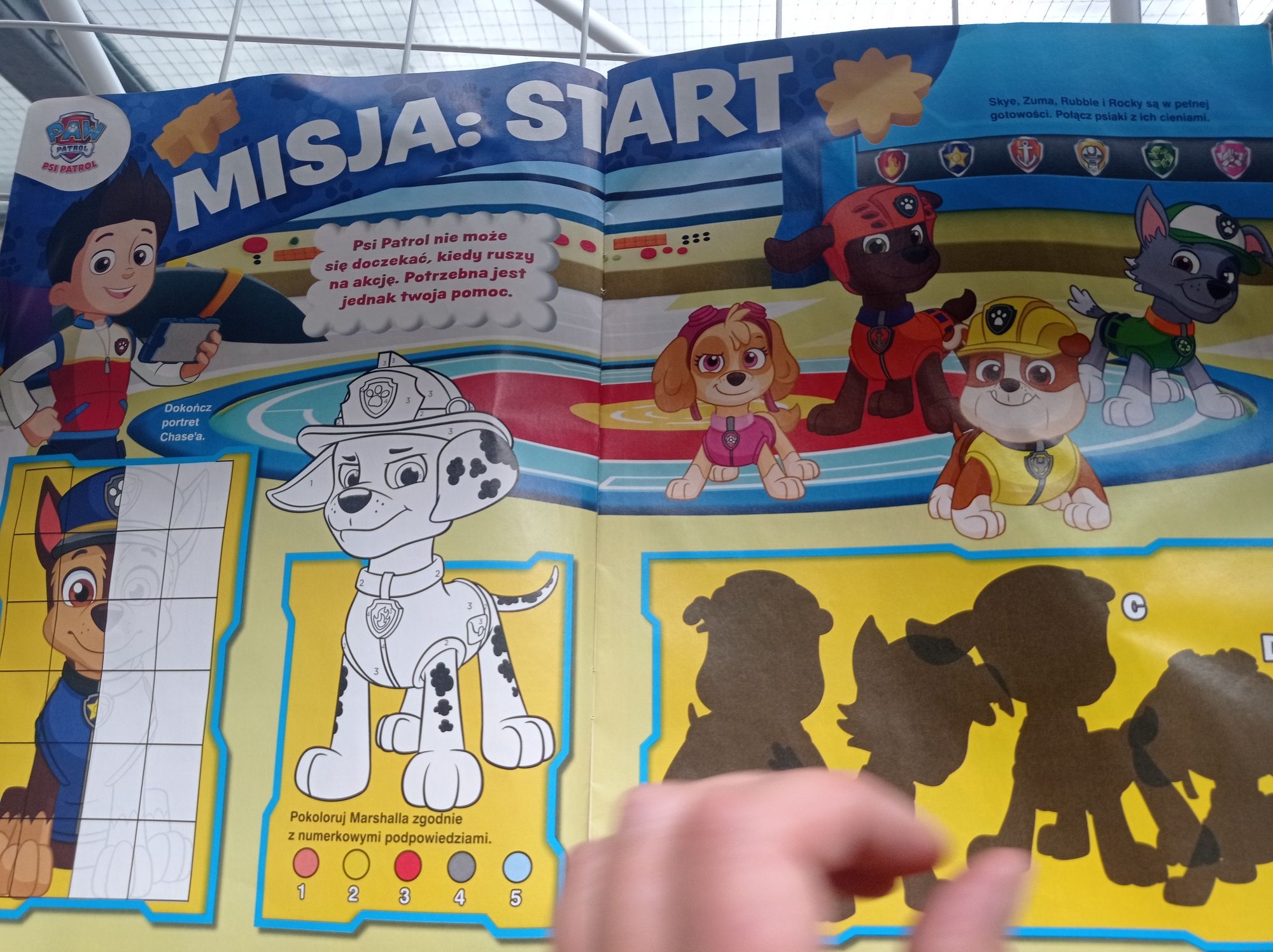 Magazyn czasopismo Psi patrol, Nickjr