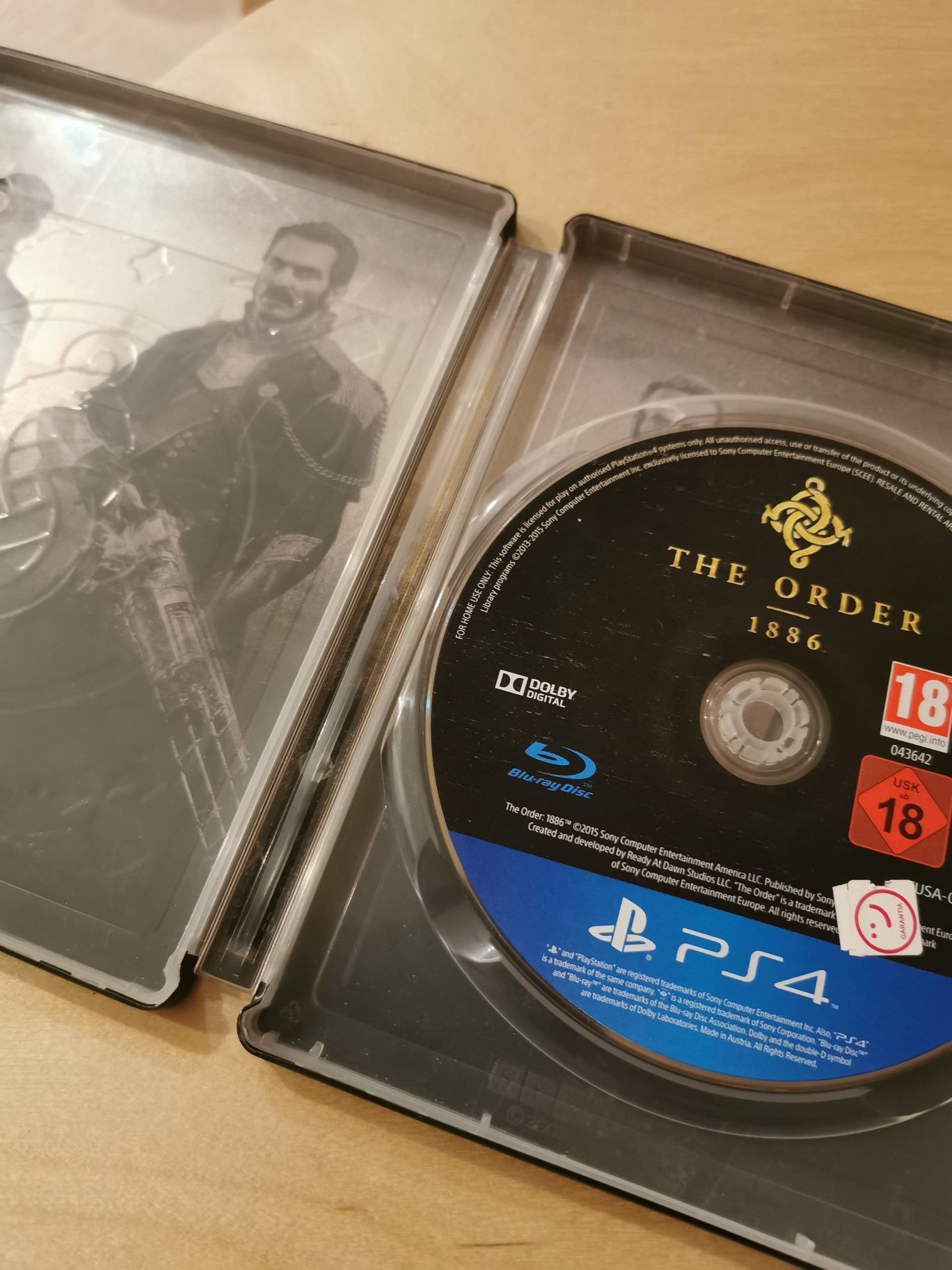 The order edição steelbok para ps4