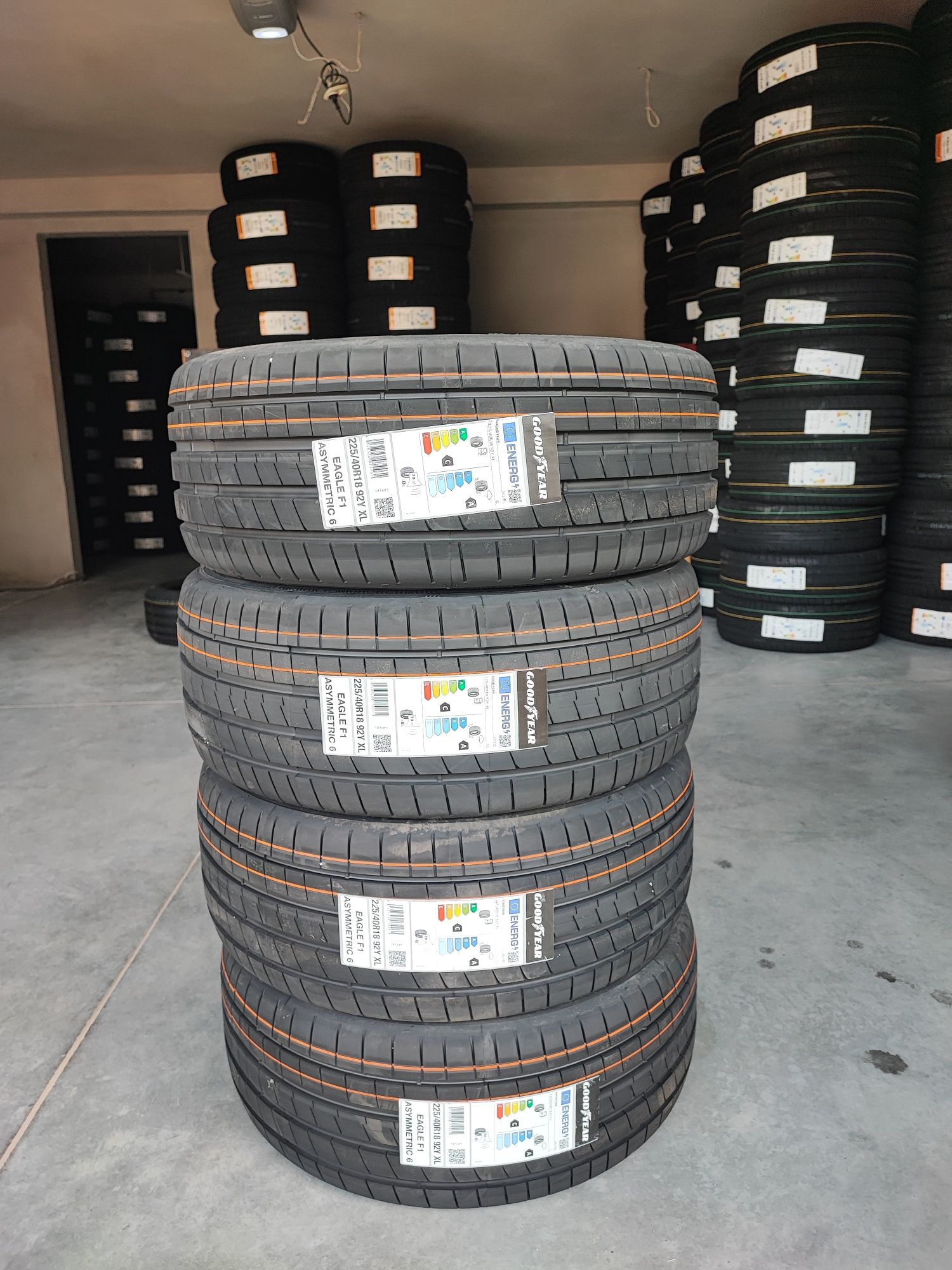 225/40r18 Goodyear F1 Asymetric 6 z 2025