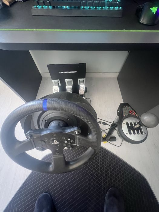 Setup sim racing thrustmaster
