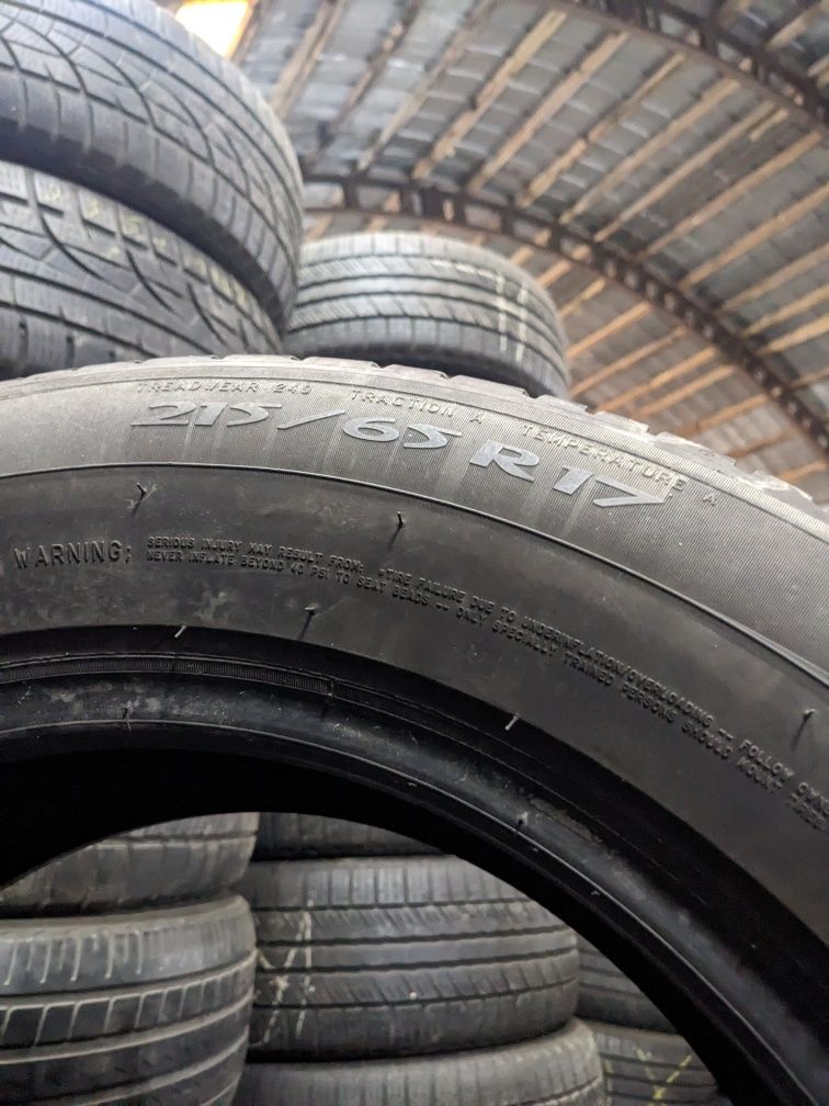 215/65R17 Michelin літній комплект 2019 рік