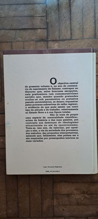 Livro Salazar e o salazarismo