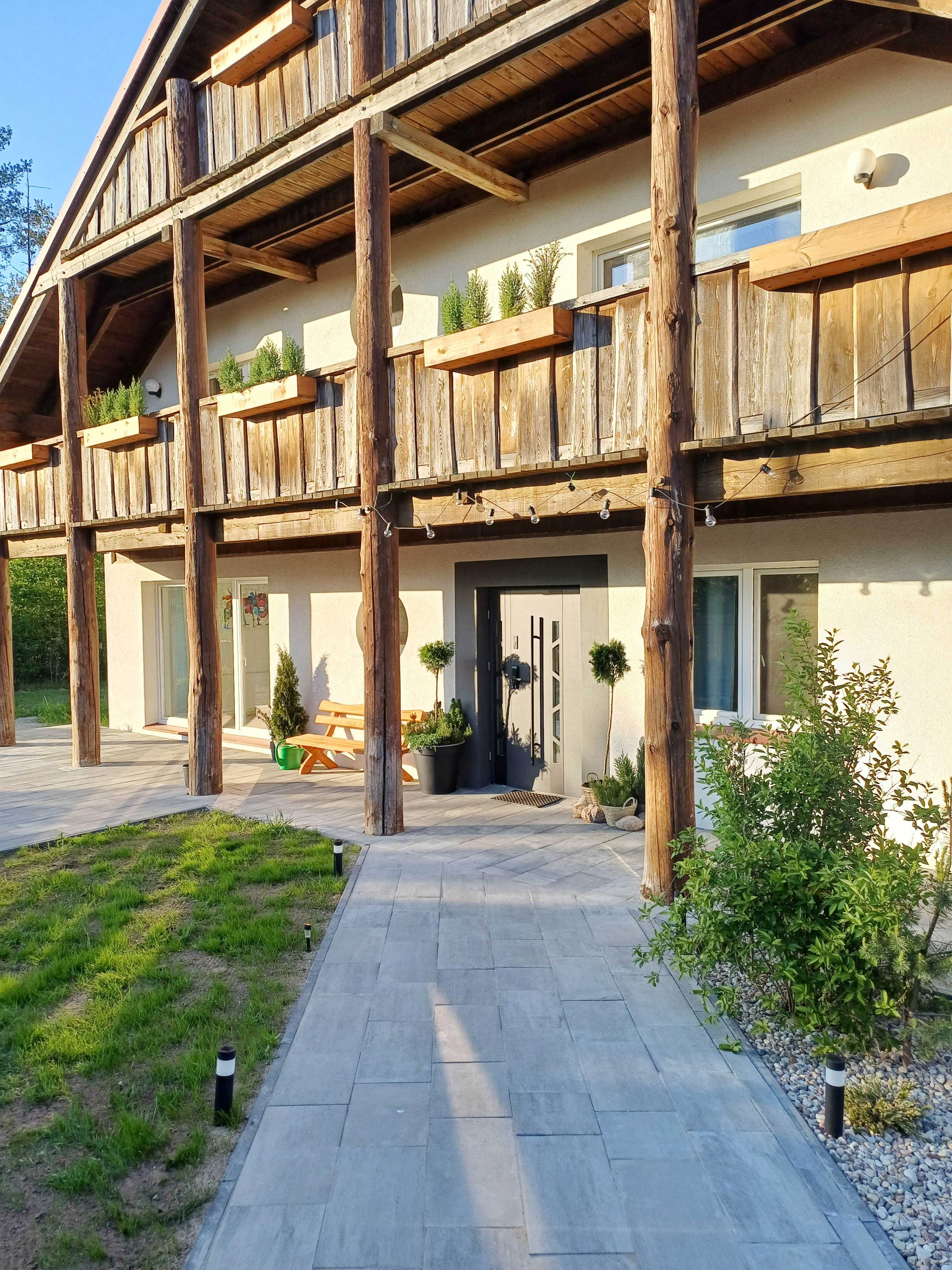 Duży dom na Kaszubach - 8 sypialni & 7 łazienek, SAUNA, PLAC ZABAW