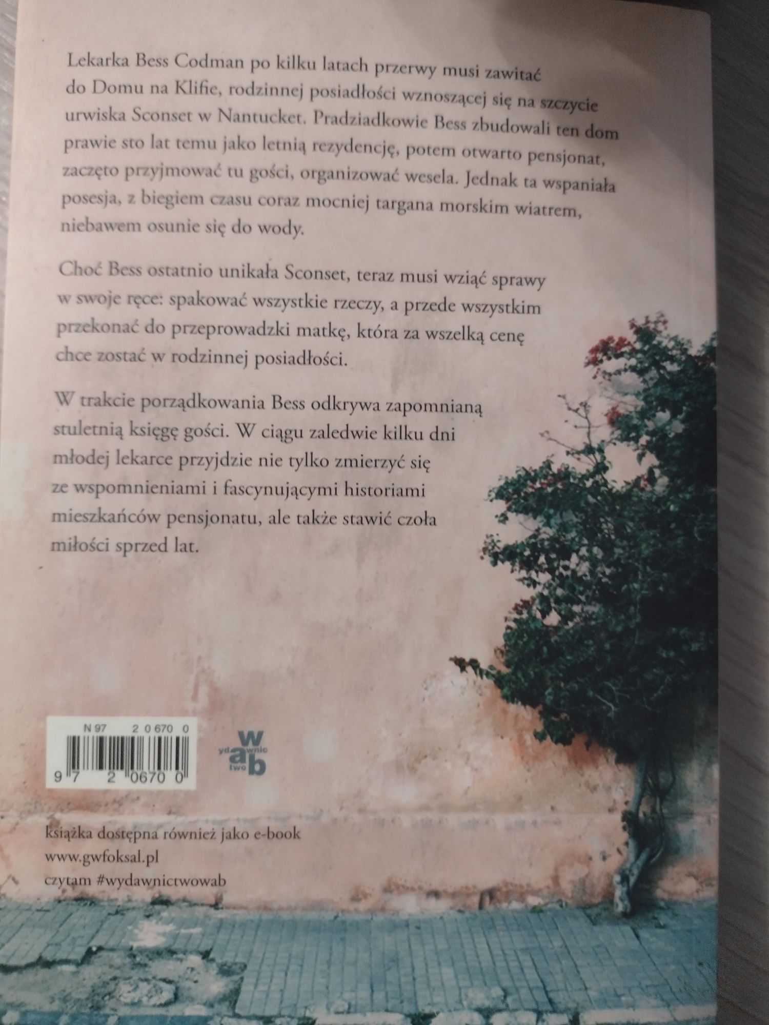 Książka Dom na klifie, Michelle Gable, bestseller