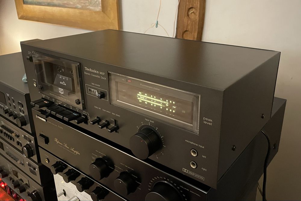 Deck TECHNICS M-17 vintage sprawny  100% piękny stan