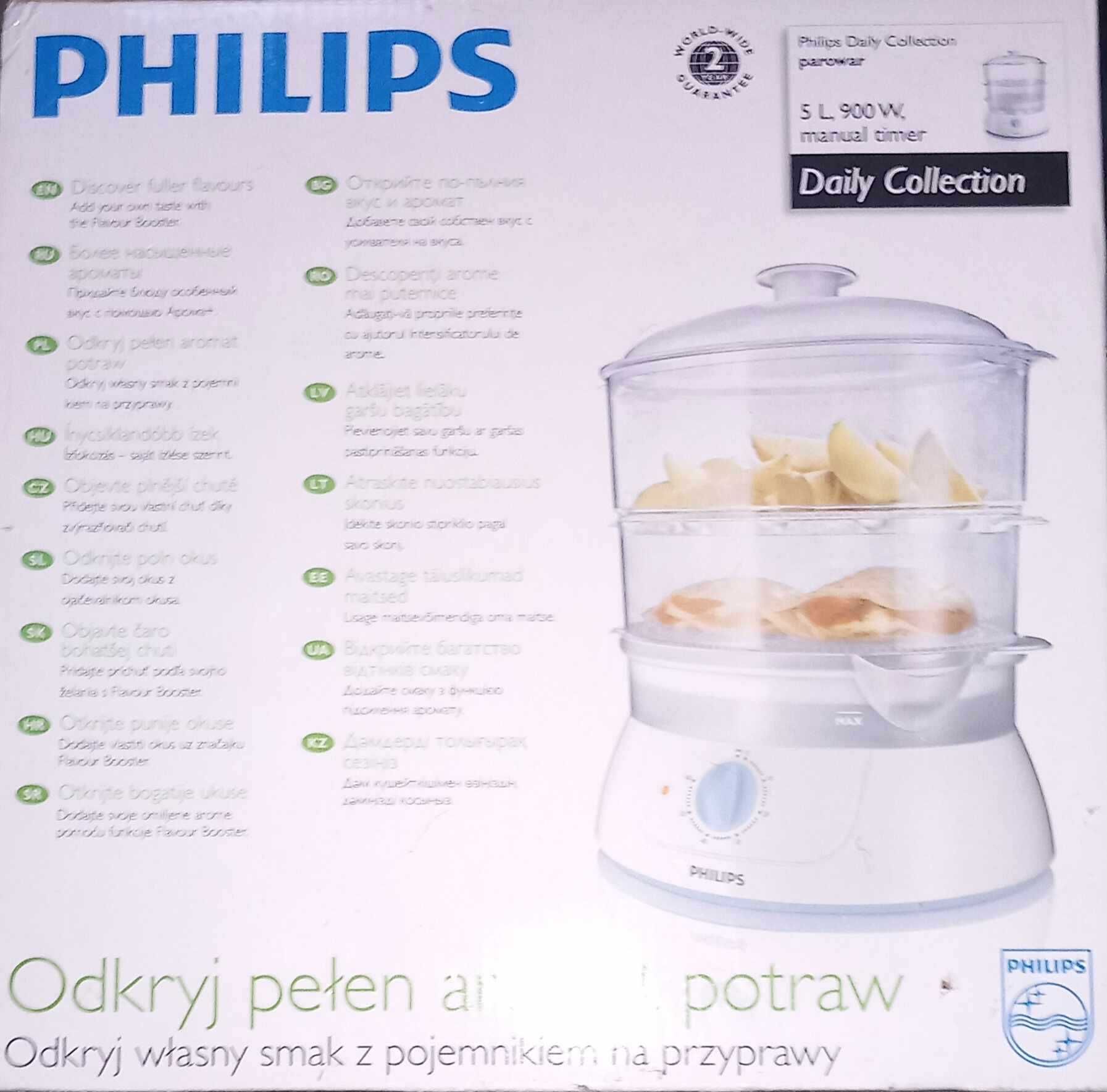 parowar philips 900 w