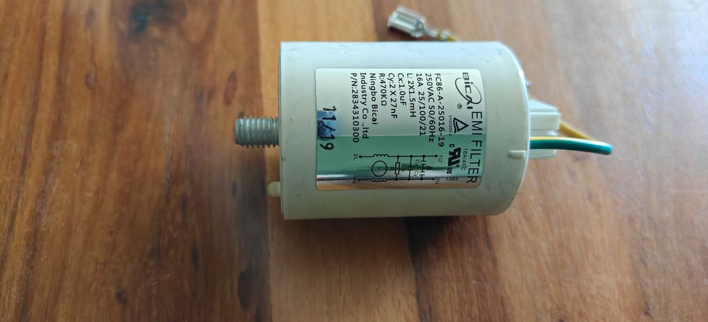 Filtr przeciwzakłóceniowy do pralki beko WCC6511B0