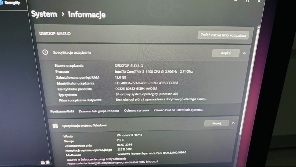 Lenovo All in One