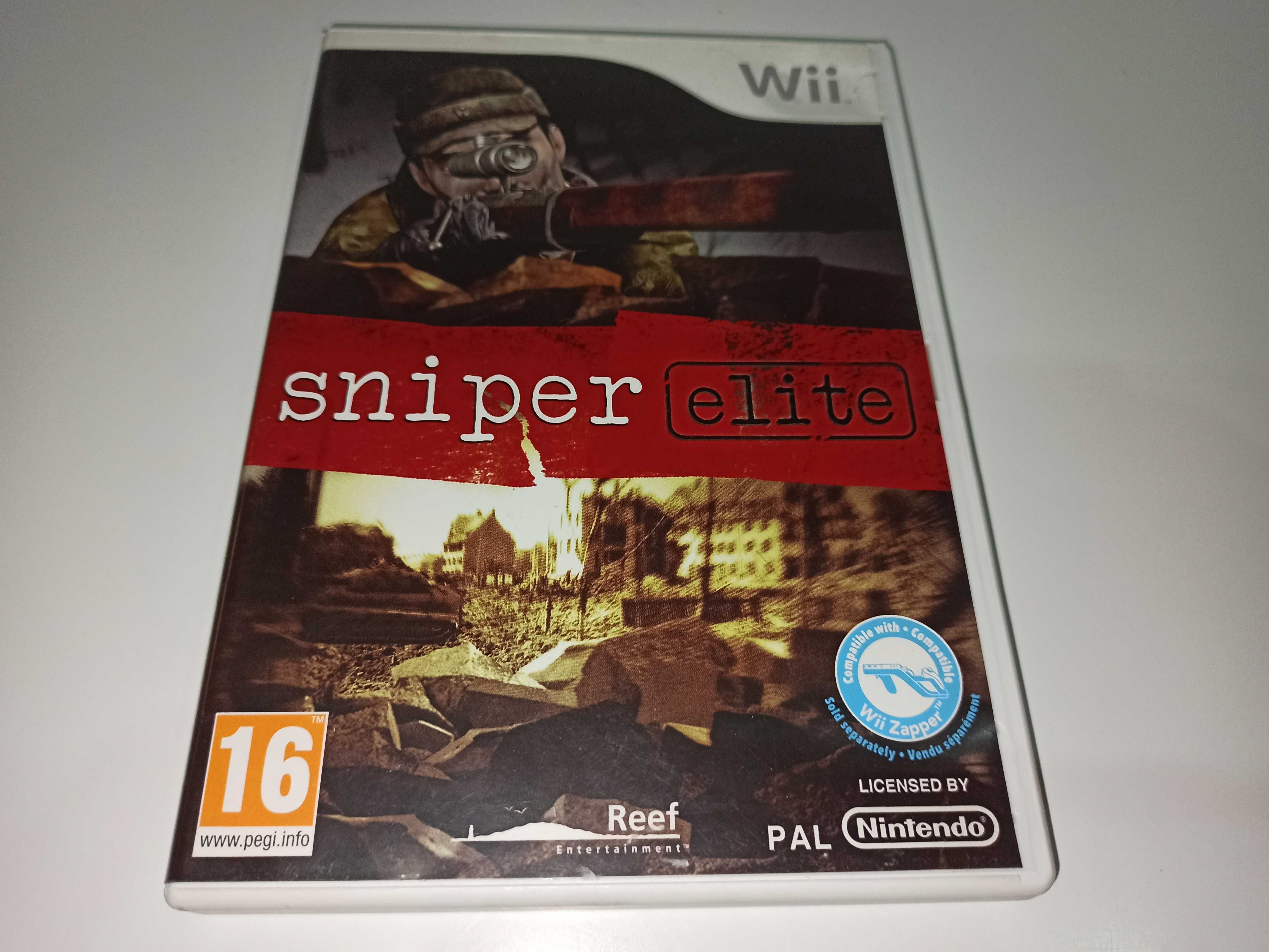 nintendo wii SNIPER ELITE druga wojna światowa ,gra o snajperze