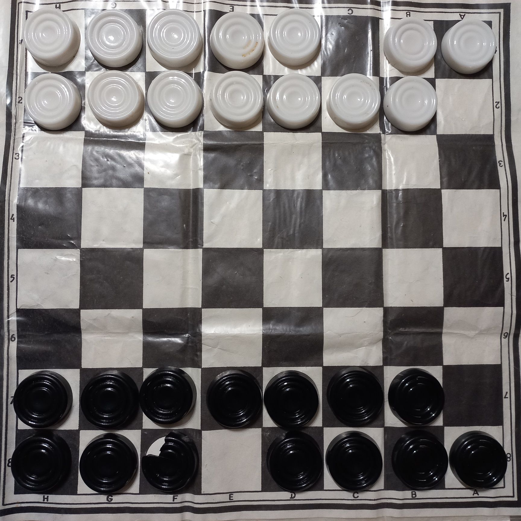 Дорожные шахматы-шашки времен СССР