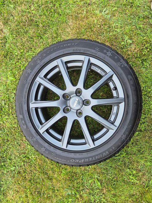 Koła 5 x 120 aluminiowe 17" opony zimowe 225 / 50 / 17 Opel Insignia