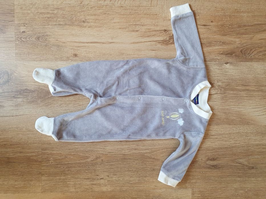 Śpiochy śpioszki niemowlęce z polaru 50-56