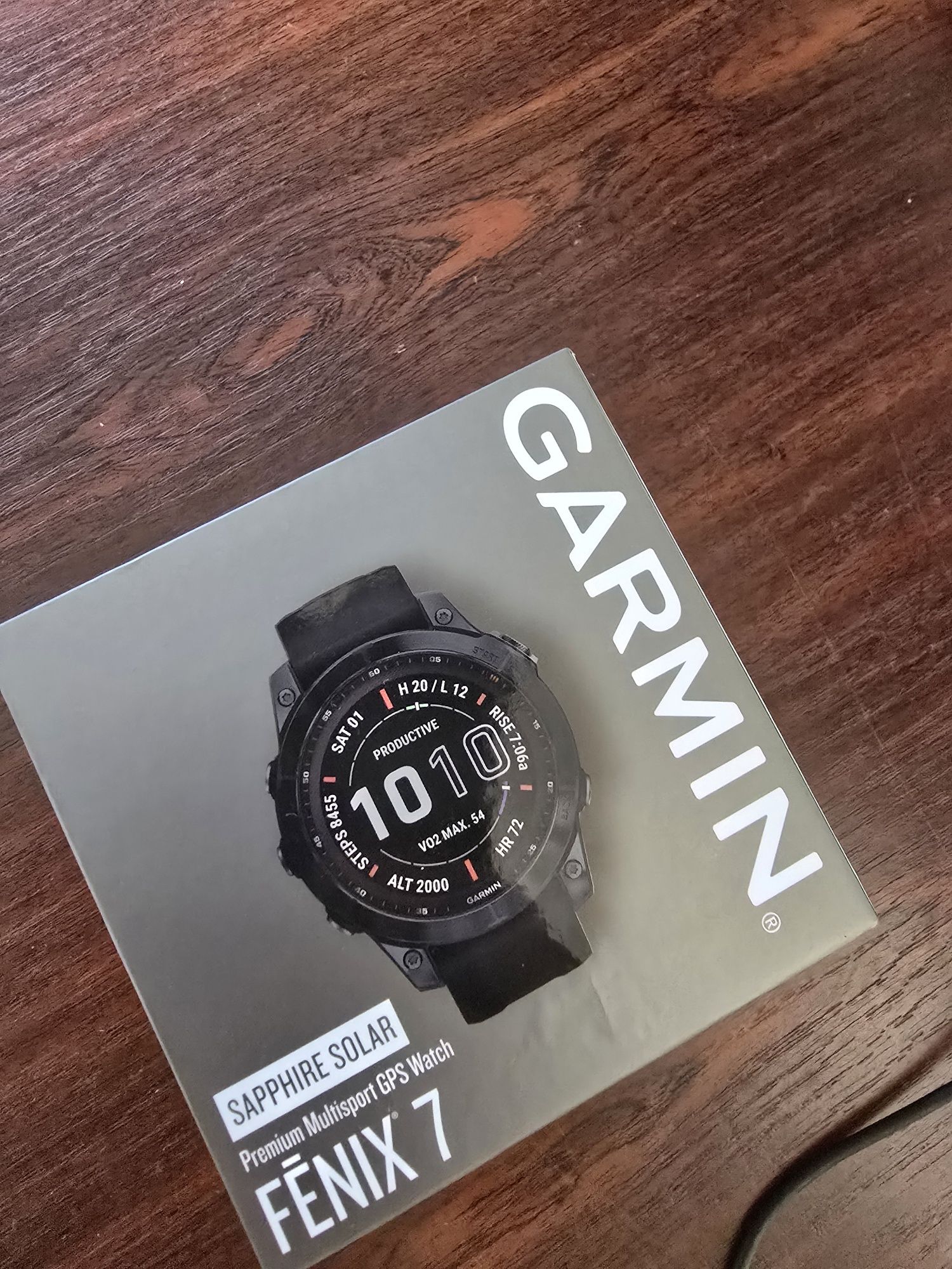 Garmin fenix 7 sapphire solar