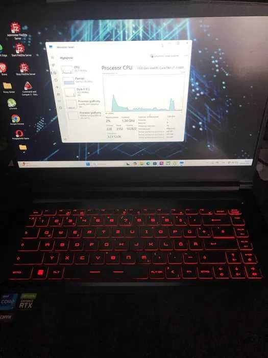 MSI GF63 Thin 11UC – i7-11800H / RTX 3050 / 16 GB RAM / 512 GB SSD