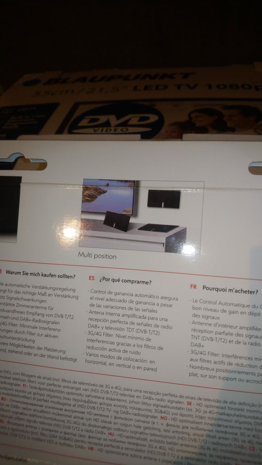 Antena domowa dab tuner, DVBT 2