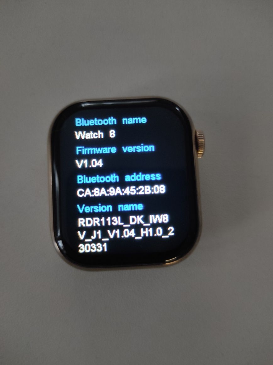 Smartwatch Watch 8 rdfit