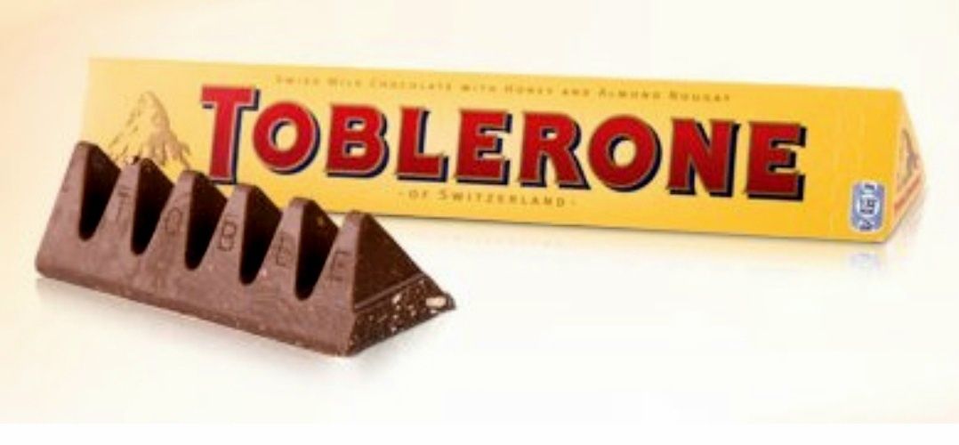20 x 100 g Toblerone szwajcarska czekolada mleczna nugat miodowo-migda
