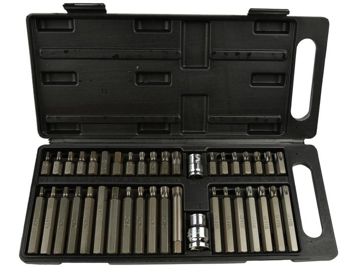 Zestaw Bitów Końcówki Bity Klucze Końcówki Klucz Imbus Hex Torx Spline