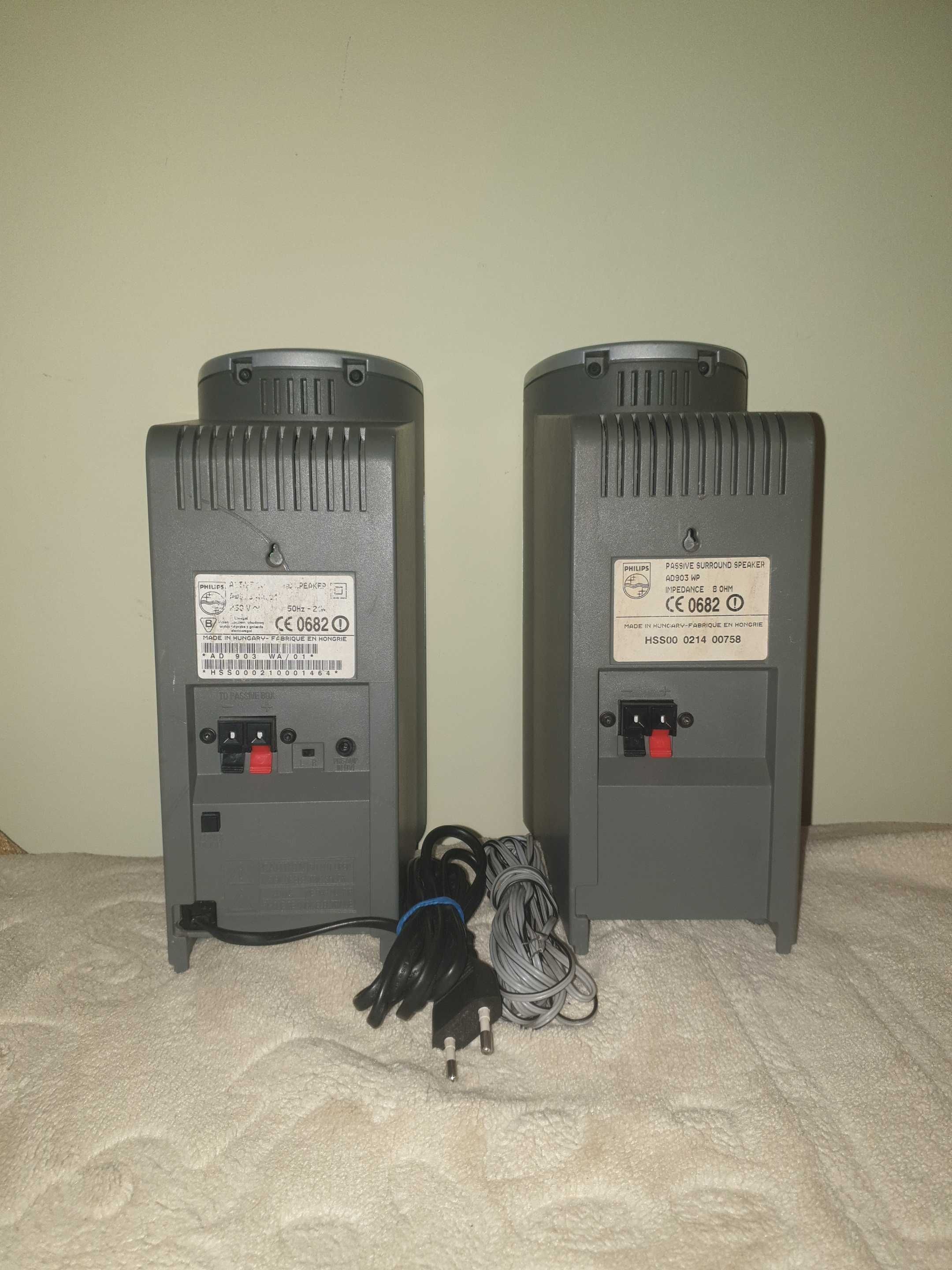 Kolumny - głośniki aktywne PHILIPS AD903 WP - solidne