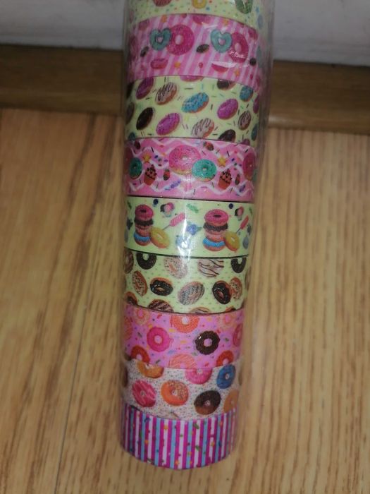 Pack 12 Rolos Washi Tape