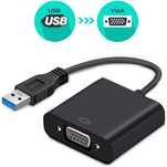 Adapter USB 3.0 na VGA, konwerter adapterów wideo USB na VGA SPC537