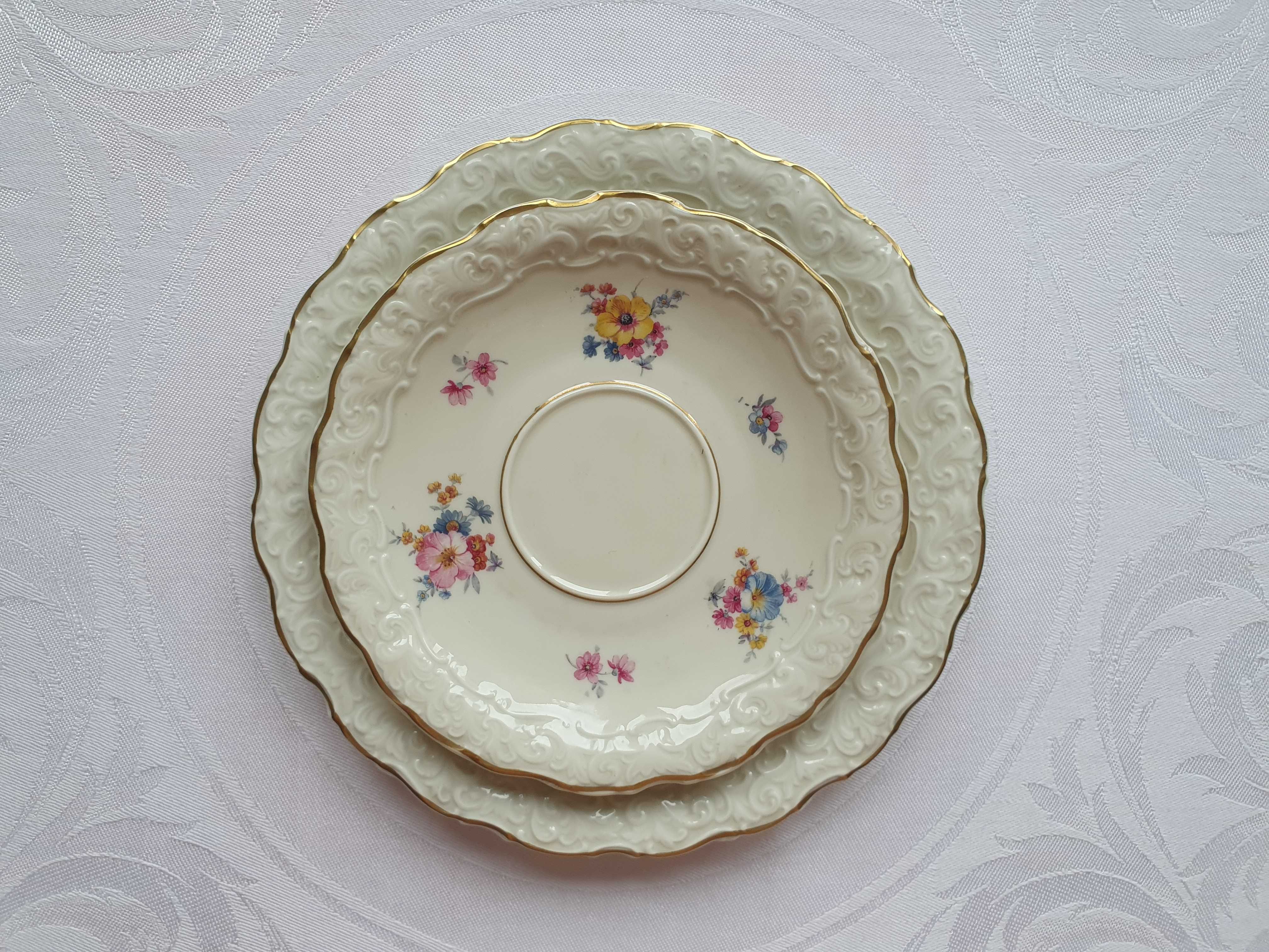 Rosenthal Talerz deserowy i spodek Talerzyk Spodeczek 1938 r.