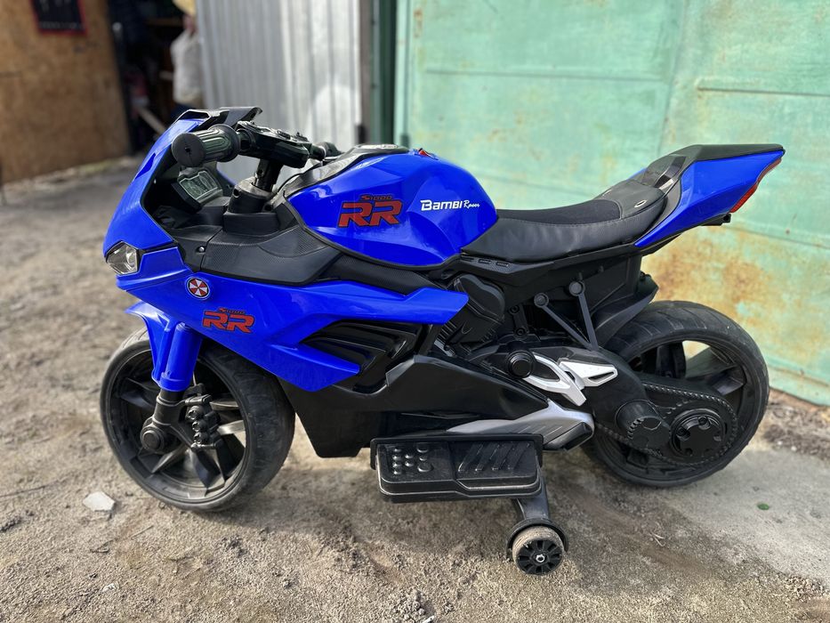 Дитячий електромотоцикл Bembi