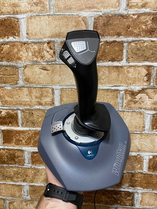 Джойстик Logitech WingMan Attack2 USB для симуляторів польотів та ігор