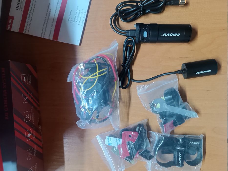 Мото видеорегистратор INNOVV K6, полный комплект